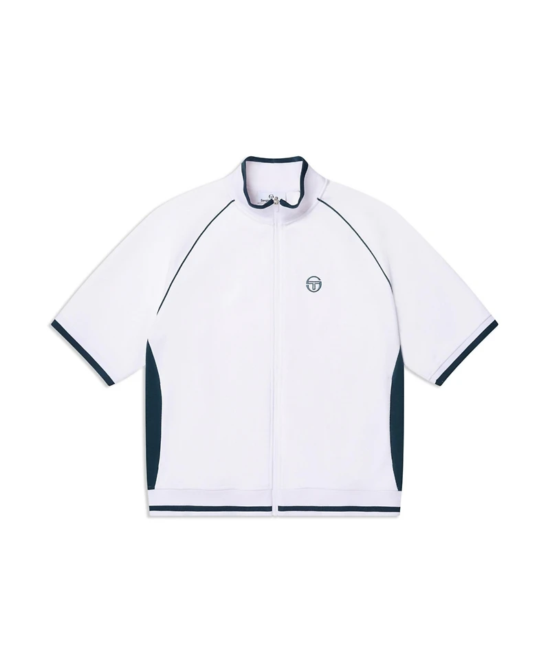 Sergio Tacchini Men's Pannello Short Sleeve Track Jacket
