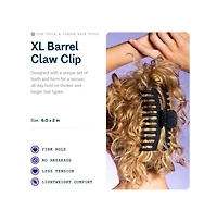 Gimme Beauty Xl Barrel Claw Clip for Thick Hair Double Row Holder for Maximum Volume Large Non-Slip Accessory Trendy Hair Care Essential