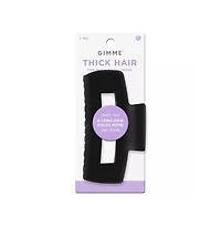 Gimme Beauty Large Cavity Claw Clip Strong Hold Hair Accessory for Thick, Long Hair Break Resistant Rectangle Clip with No Slip Grip