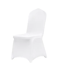 Slickblue 12 Pack Spandex Folding Chair Covers for Wedding Events