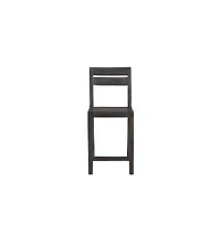 Porter Design Fall River Solid Sheesham Wood 24" Counter Height Dining Chair