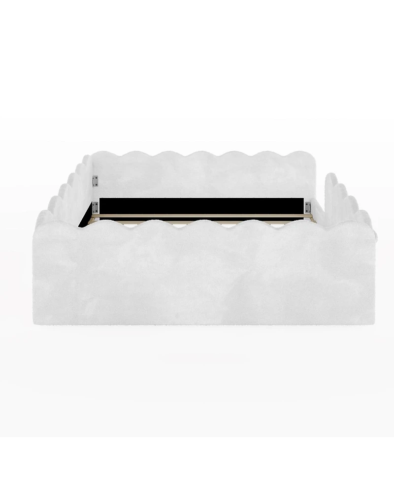 Streamdale Furniture Full Size Upholstered Floor Bed