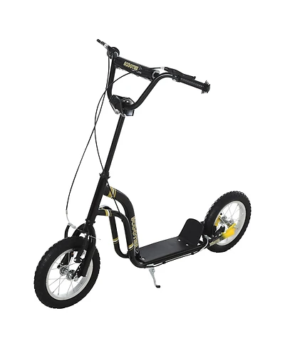 Sevorley Kids Kick Scooter with Adjustable Handlebar, All-Terrain Tires and Non-Slip Deck, Ages 3+
