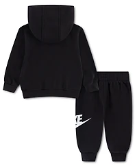 Nike Baby Boys 2-Piece Club Fleece Hoodie and Pants Set