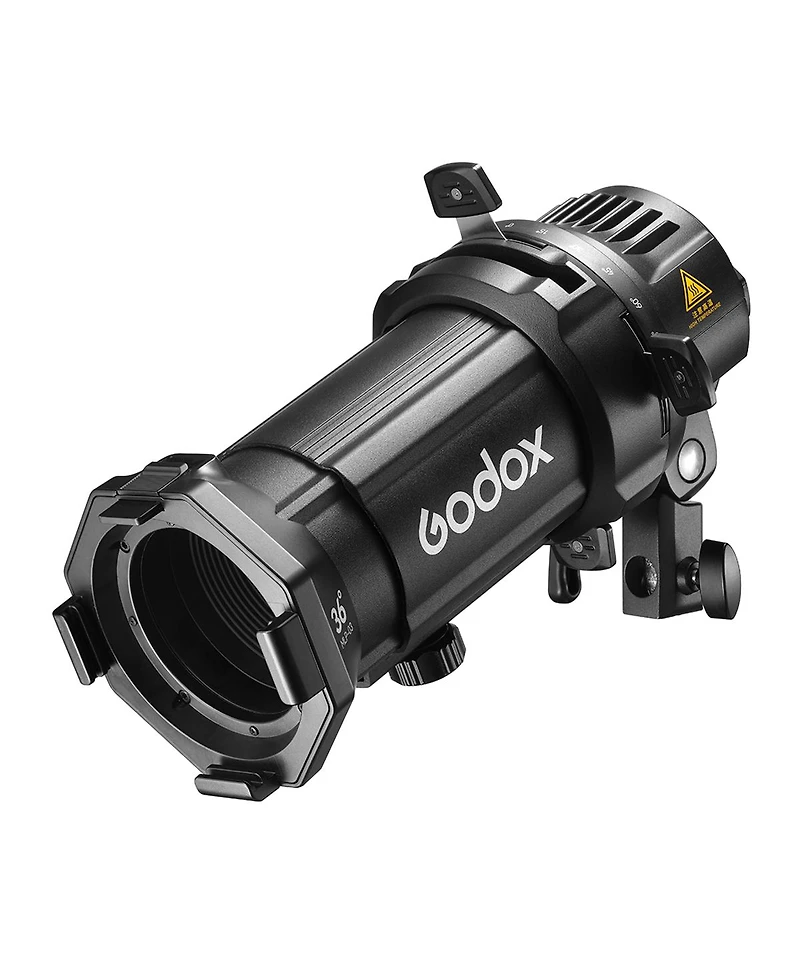 Godox Projection Attachment with 36 Degree Interchangeable Lens for ML30 and ML60 Led Lights