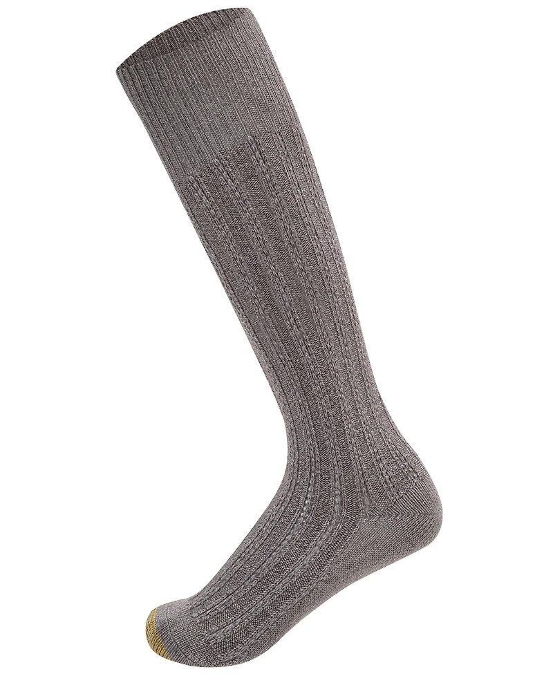 Gold Toe Women's Over-the-Knee Tuckstitch Reinforced Toe Socks, 2-Pack