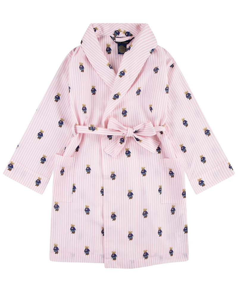 Polo Ralph Lauren Girls' 4-6x Bear Robe