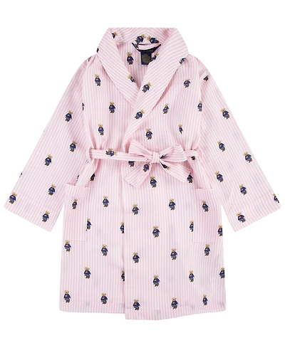 Polo Ralph Lauren Girls' 4-6x Bear Robe