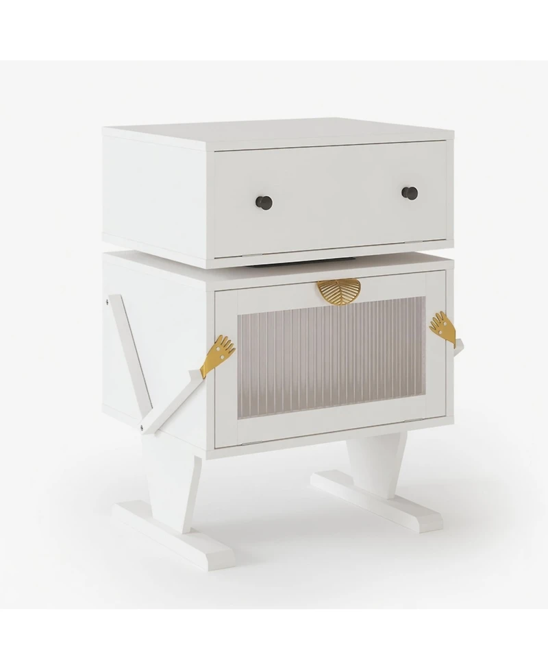 Flynama Robot Led Nightstand