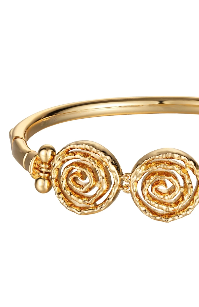 Retro Chic Eternal Spiral Small Bracelet