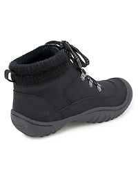 Jbu Women's Chai Water-Resistant Casual Lace-Up Booties