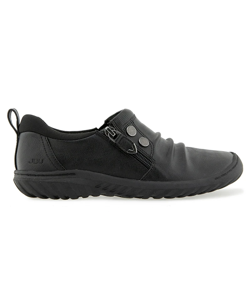 Jbu Women's Romi Closed Round Toe Casual Flats