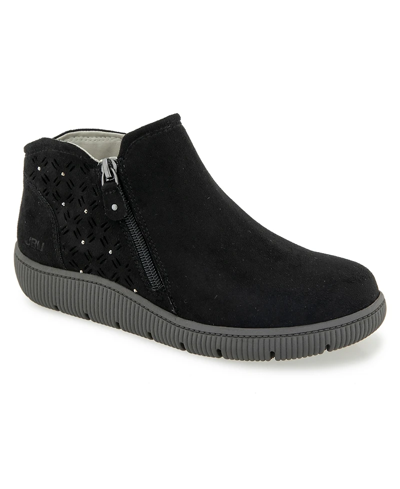 Jbu Women's Bailey Zipper Casual Booties