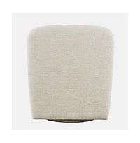 Jofran Josie Upholstered Contemporary Casual Swivel Accent Chair