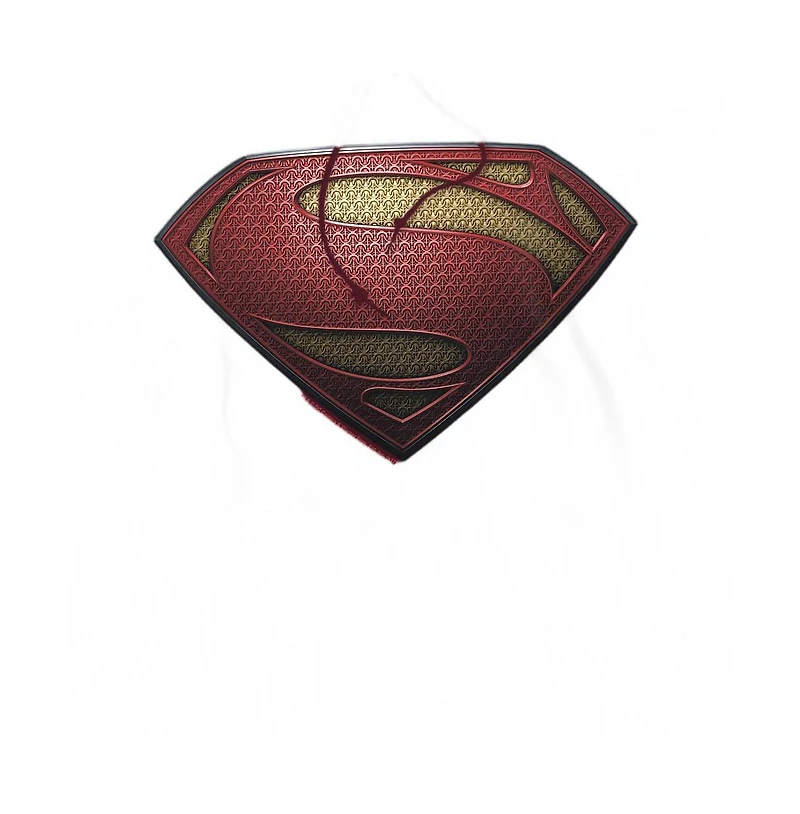 Superman Men's Man Of Steel Mos Shield Pull-Over Hoodie