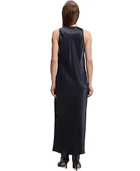Boss by Hugo Women's Satin Cowl-Neck Sleeveless Blouse