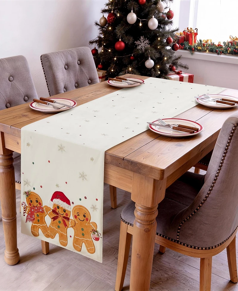 Avanti Ginger Trio Table Runner, 14" x 72"