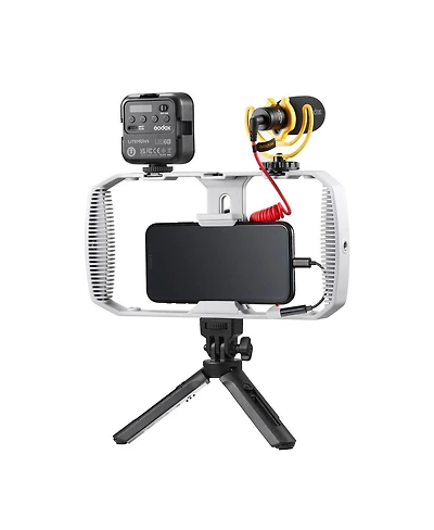 Godox VK1-lt Vlogging Kit For mobile devices with Lightning ports
