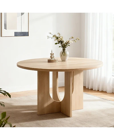 Flynama 47.3 Inch Round Dining Table
