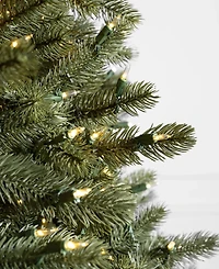 Balsam Hill 7.5' Pre-Lit Vermont White Spruce Ledc Artificial Christmas Tree