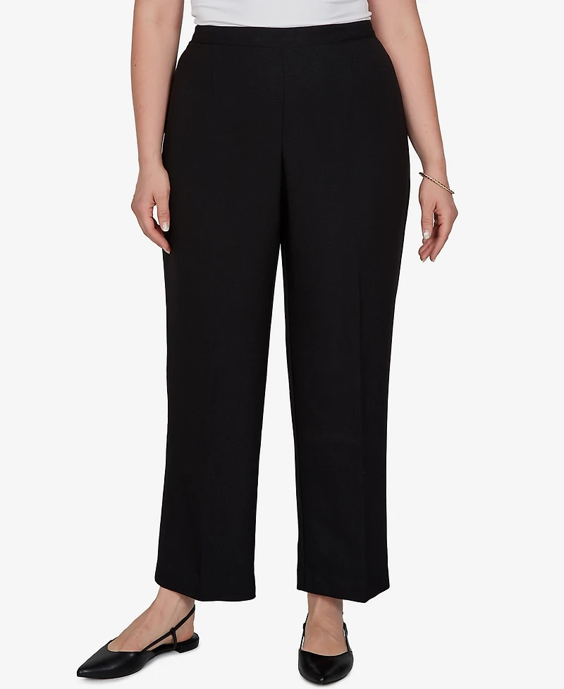 Alfred Dunner Plus Pull-On Straight-Leg Pants