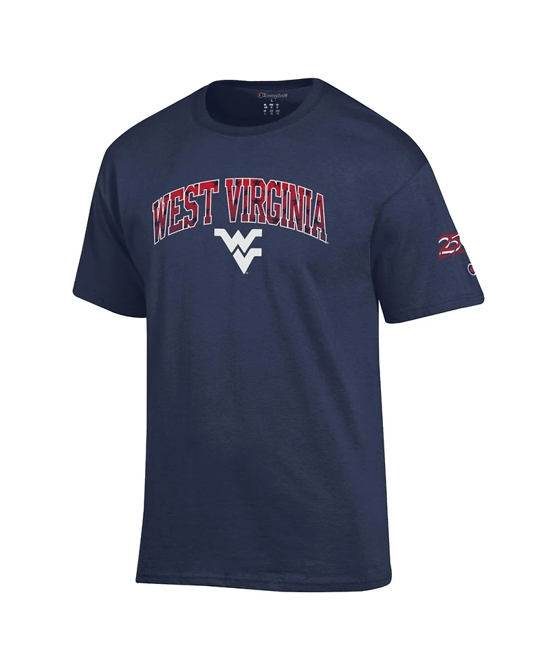 Champion Men's West Virginia Mountaineers Americana 250th Arch Relaxed-Fit Screen-Print T-Shirt