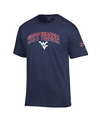Champion Men's West Virginia Mountaineers Americana 250th Arch Relaxed-Fit Screen-Print T-Shirt