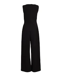 Quiz Women's Scuba Crepe Jumpsuit with Gold Buckle