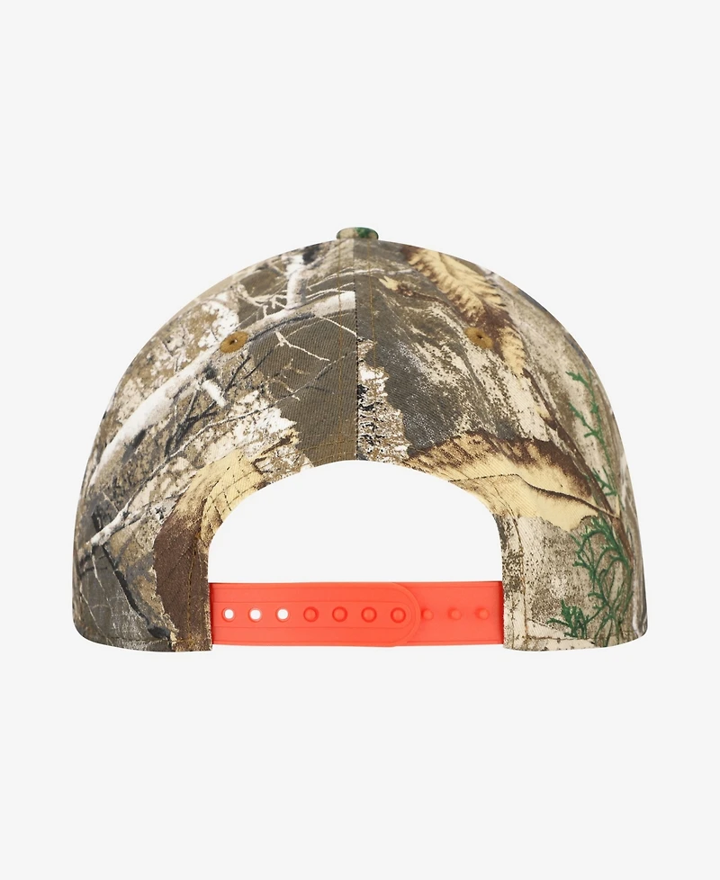 New Era Men's Camo Philadelphia Phillies Realtree Orange Pop 9FIFTY Snapback Hat