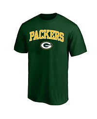 Fanatics Men's Big & Tall Green Bay Packers Arch Logo Crewneck T-Shirt