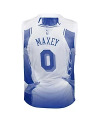 Outerstuff Big Boys and Girls Tyrese Maxey Royal Philadelphia 76ers Hometown Fashion Jersey