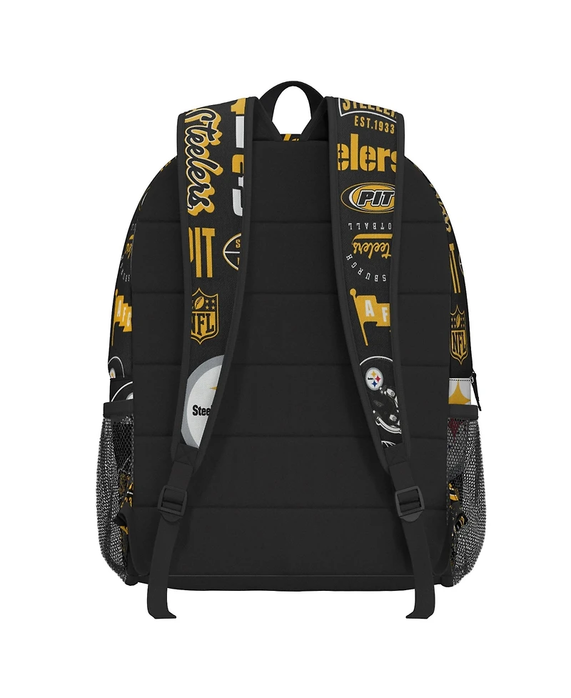 Outerstuff Pittsburgh Steelers Backpack and Lunchbox Set