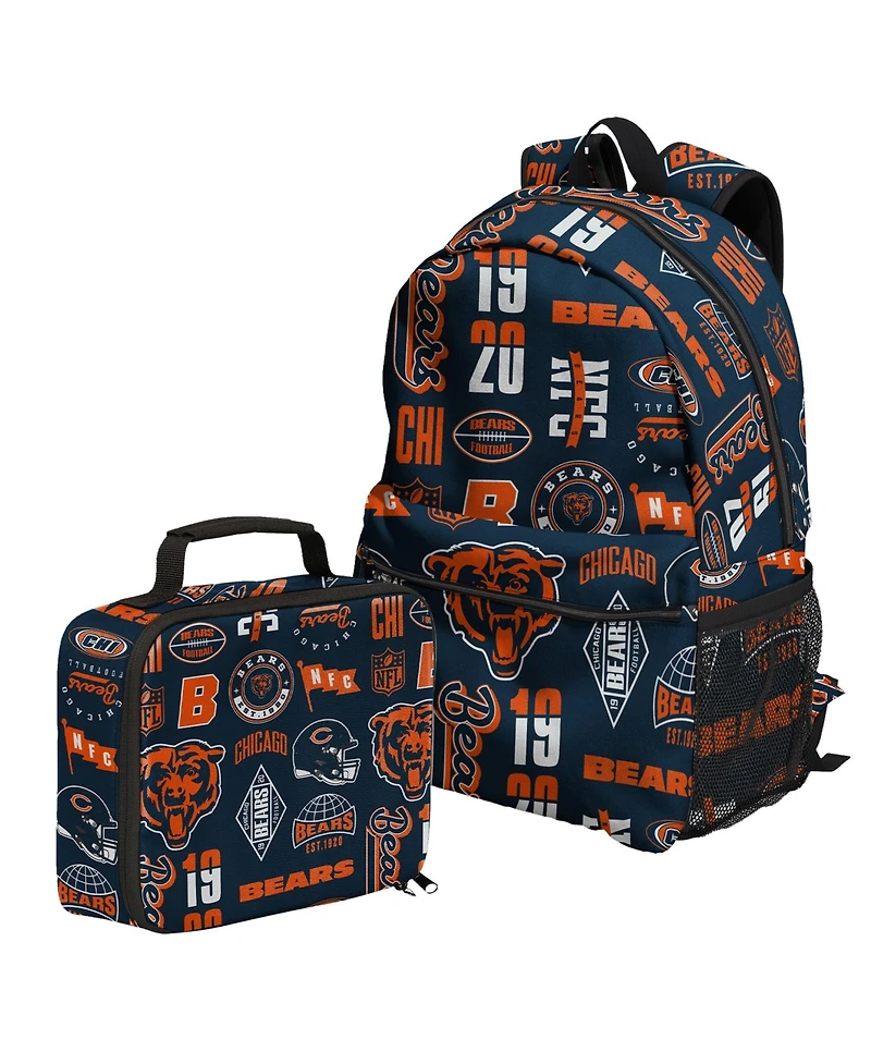 Outerstuff Chicago Bears Backpack and Lunchbox Set