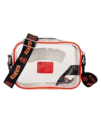 Loungefly San Francisco Giants Clear All Over Logo Crossbody Bag