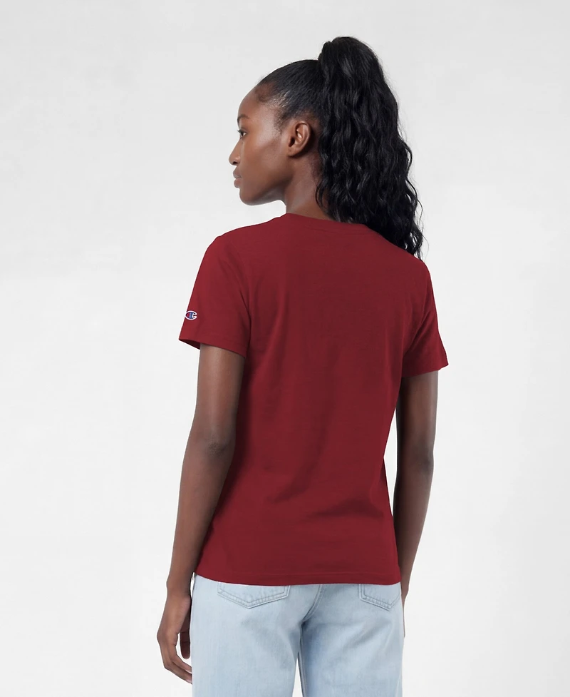 Champion Women's Colorado Avalanche Wordmark Lockup T-Shirt