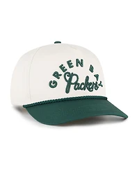 '47 Brand Women's Natural Green Bay Packers Rope Script Hitch Adjustable Hat