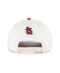'47 Brand Men's Natural/Red St. Louis Cardinals Rope Script Hitch Adjustable Hat