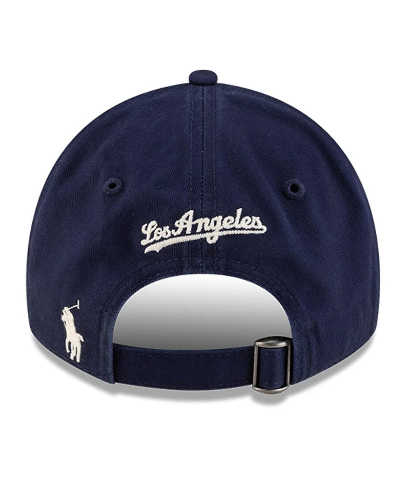 New Era x Ralph Lauren Men's Navy Los Angeles Dodgers 9TWENTY Adjustable Hat