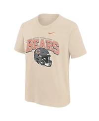 Nike Big Boys and Girls Natural Chicago Bears Easy Lane T-Shirt