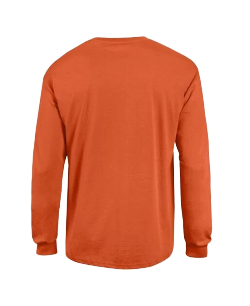 Champion Men's Cincinnati Bengals Long-Sleeve Crewneck Relaxed-Fit T-Shirt