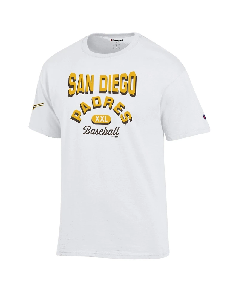 Champion Men's San Diego Padres 3-Hit Jersey Graphic Classic-Fit T-Shirt
