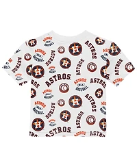 Outerstuff Toddler White Houston Astros Run Down T-Shirt
