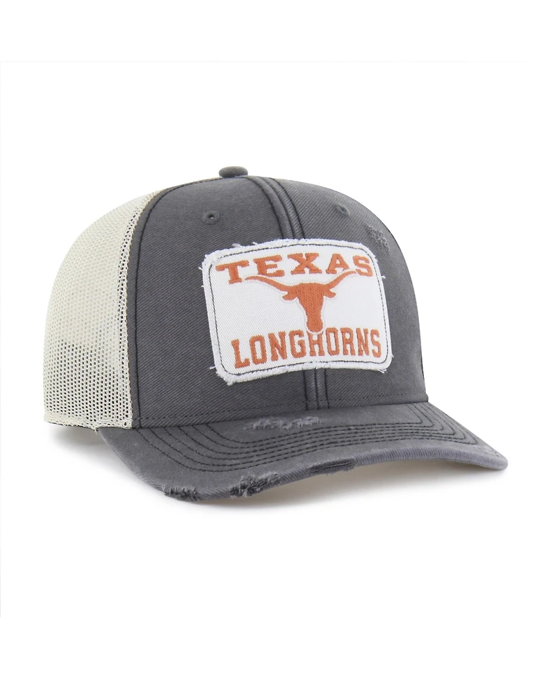 '47 Brand Men's and Women's Charcoal Texas Longhorns Egremont Well-Worn Adjustable Trucker Hat