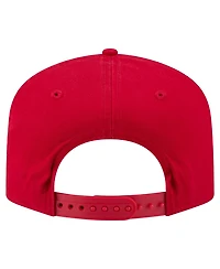 New Era Men's Red Washington Nationals Stacked 19TWENTY Adjustable Hat