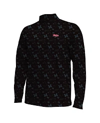 Under Armour Men's Black Maryland Terrapins Gameday Armourfuse Half-Zip Sweatshirt
