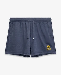 Fanatics Plus Notre Dame Fighting Irish Hooded Sleeveless Cotton-Blend Shorts and Hoodie Set