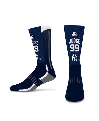 Starter Big Boys and Girls Aaron Judge Navy New York Yankees Jersey Arch Crew Socks