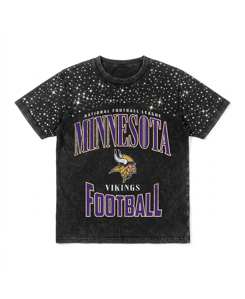 Gameday Couture Women's Minnesota Vikings the Zone Graphic Crewneck T-Shirt