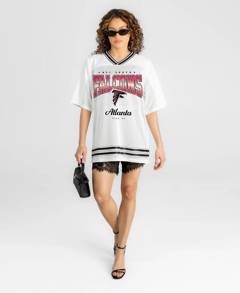 Gameday Couture Women's Atlanta Falcons Squad Mentality Mesh V-Neck Jersey