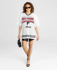 Gameday Couture Women's Atlanta Falcons Squad Mentality Mesh V-Neck Jersey